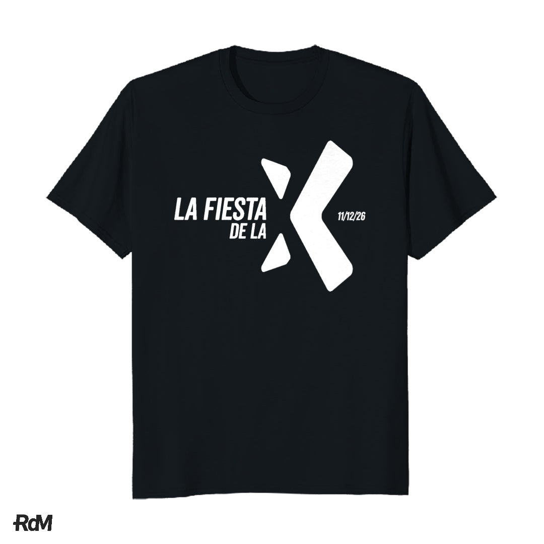 La Fiesta De La X Remera