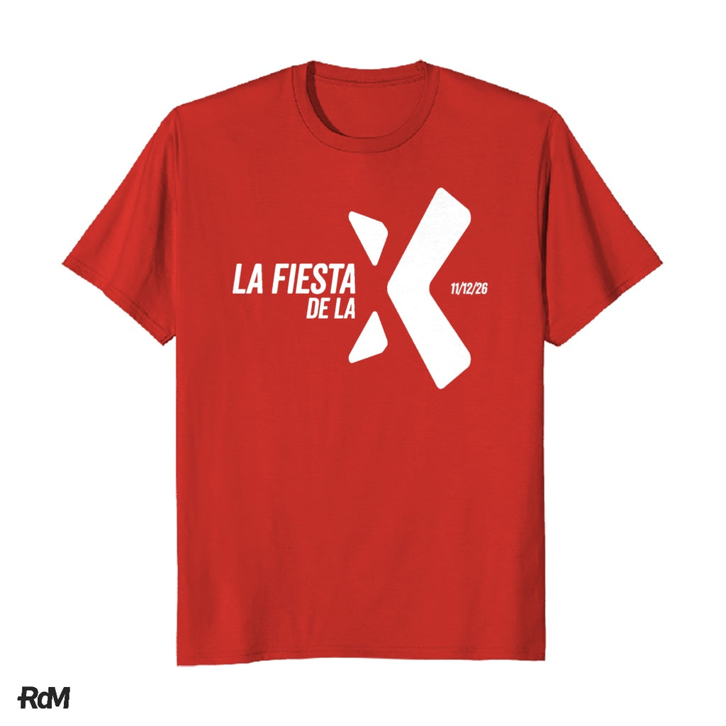 La Fiesta De La X Remera